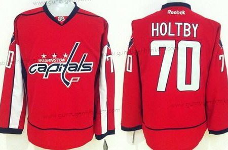 Herren Washington Capitals #70 Braden Holtby Trikots – Rot