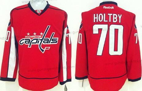 Herren Washington Capitals #70 Braden Holtby Trikots – Rot