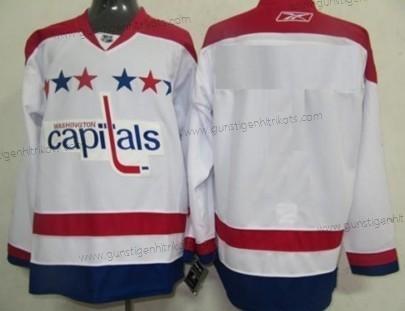 Herren Washington Capitals Personalisiertes 2011 Winter Klassisch Trikots – Weiß