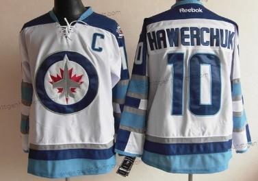 Herren Winnipeg Jets #10 Dale Hawerchuk Trikots – Weiß