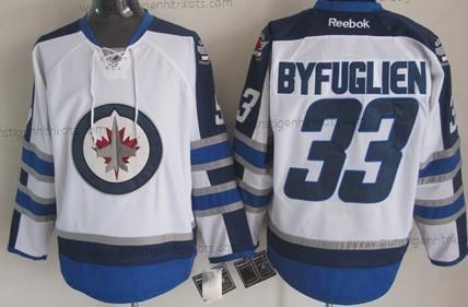 Herren Winnipeg Jets #33 Dustin Byfuglien Trikots – Weiß