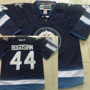 Herren Winnipeg Jets #44 Zach Bogosian Trikots – Blau