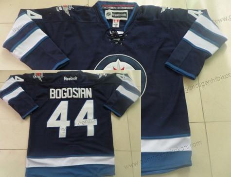 Herren Winnipeg Jets #44 Zach Bogosian Trikots – Blau