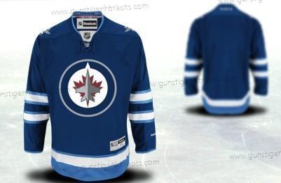 Herren Winnipeg Jets Personalisiertes 2012 Trikots – Blau