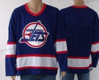 Herren Winnipeg Jets Personalisiertes CCM Trikots – Blau