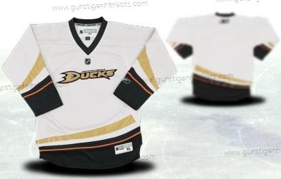 Jugend Anaheim Ducks Personalisiertes Trikots – Weiß