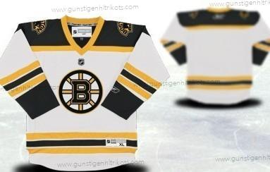 Jugend Boston Bruins Personalisiertes Trikots – Weiß