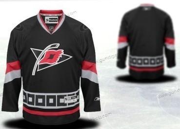 Jugend Carolina Hurricanes Personalisiertes Ausweichtrikot Trikots – Schwarz