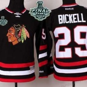 Jugend Chicago Blackhawks #29 Bryan Bickell 2015 Stanley Cup 2014 Stadium Series Trikots – Schwarz