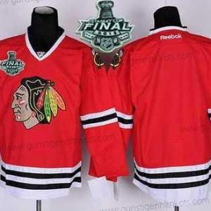 Jugend Chicago Blackhawks Leer 2015 Stanley Cup Trikots – Rot