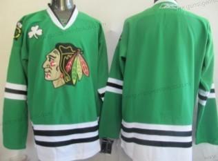 Jugend Chicago Blackhawks Personalisiertes Trikots – Grün