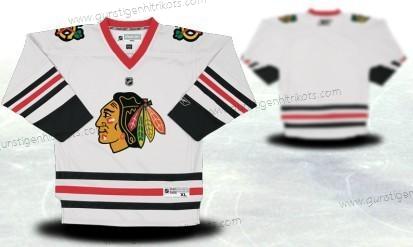 Jugend Chicago Blackhawks Personalisiertes Trikots – Weiß