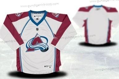 Jugend Colorado Avalanche Personalisiertes Trikots – Weiß