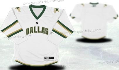 Jugend Dallas Stars Personalisiertes Trikots – Weiß