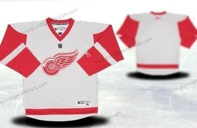 Jugend Detroit Red Wings Personalisiertes Trikots – Weiß