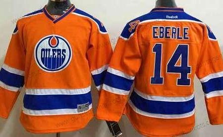 Jugend Edmonton Oilers #14 Jordan Eberle 2015 Trikots – Orange