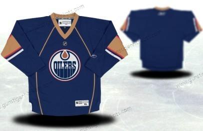 Jugend Edmonton Oilers Personalisiertes Thrid Trikots – Blau