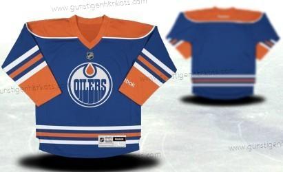 Jugend Edmonton Oilers Personalisiertes Trikots – Blau