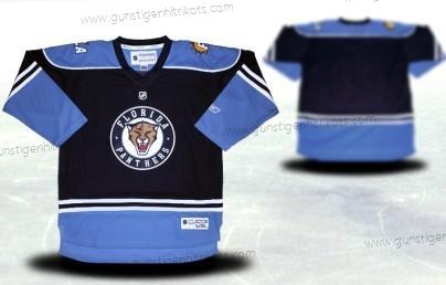 Jugend Florida Panthers Personalisiertes Ausweichtrikot Trikots – Blau