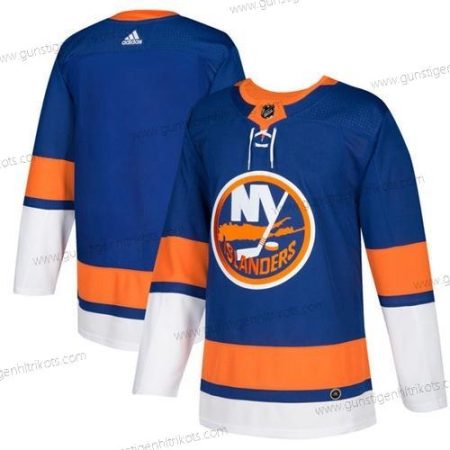 Jugend New York Islanders Leer Royal Heimtrikots Authentisch Strickerei NHL Trikots – Blau