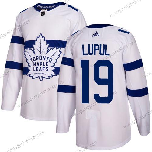 Jugend Toronto Maple Leafs #19 Joffrey Lupul Authentisch 2018 Stadium Series Strickerei NHL Trikots – Weiß