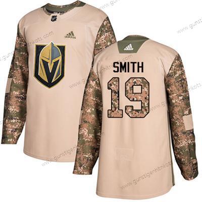 Jugend Vegas Golden Knights #19 Reilly Smith Authentisch 2017 Veterans Day Strickerei NHL Trikots – Tarnfarbe