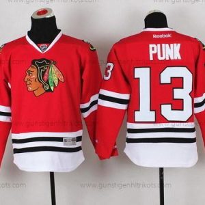 Kinder Chicago Blackhawks #13 Cm Punk Trikots – Rot