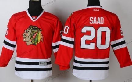 Kinder Chicago Blackhawks #20 Brandon Saad Trikots – Rot