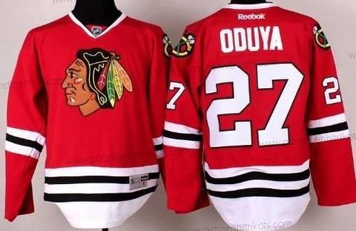 Kinder Chicago Blackhawks #27 Johnny Oduya Trikots – Rot