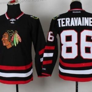 Kinder Chicago Blackhawks #86 Teuvo Teravainen Punk 2014 Stadium Series Trikots – Schwarz