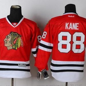 Kinder Chicago Blackhawks #88 Patrick Kane Trikots – Rot