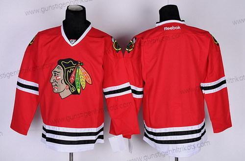 Kinder Chicago Blackhawks Leer Trikots – Rot