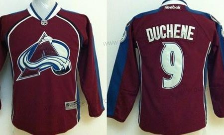 Kinder Colorado Avalanche #9 Matt Duchene Trikots – Rot