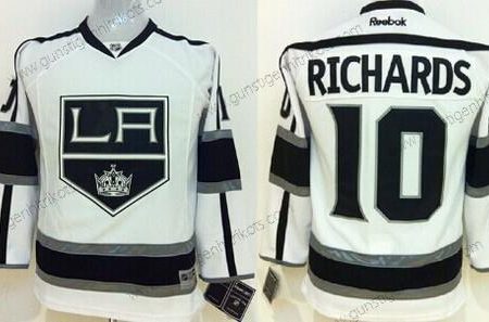 Kinder Los Angeles Kings #10 Mike Richards Trikots – Weiß