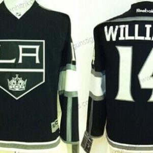 Kinder Los Angeles Kings #14 Justin Williams Trikots – Schwarz