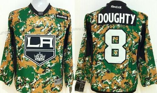 Kinder Los Angeles Kings #8 Drew Doughty 2014 Trikots – Tarnfarbe