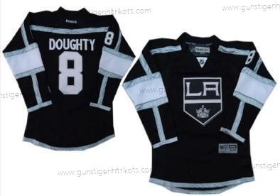 Kinder Los Angeles Kings #8 Drew Doughty Trikots – Schwarz