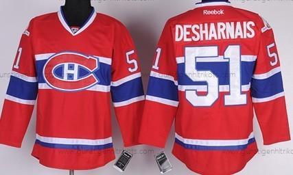 Kinder Montreal Canadiens #51 David Desharnais Trikots – Rot