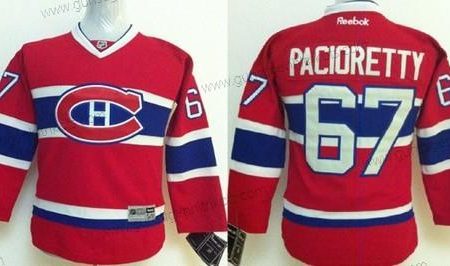 Kinder Montreal Canadiens #67 Max Pacioretty Trikots – Rot