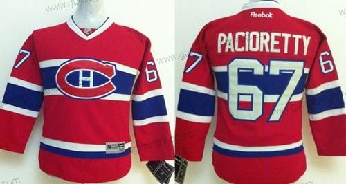 Kinder Montreal Canadiens #67 Max Pacioretty Trikots – Rot