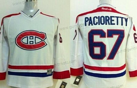 Kinder Montreal Canadiens #67 Max Pacioretty Trikots – Weiß