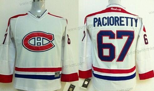 Kinder Montreal Canadiens #67 Max Pacioretty Trikots – Weiß