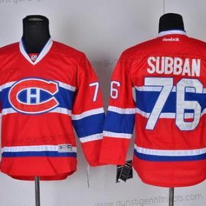 Kinder Montreal Canadiens #76 P.K. Subban Trikots – Rot