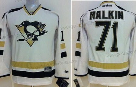 Kinder Pittsburgh Penguins #71 Evgeni Malkin 2014 Stadium Series Trikots – Weiß