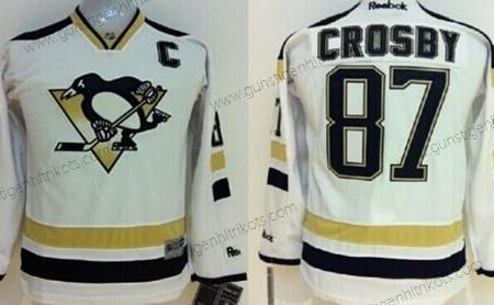 Kinder Pittsburgh Penguins #87 Sidney Crosby 2014 Stadium Series Trikots – Weiß