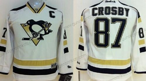 Kinder Pittsburgh Penguins #87 Sidney Crosby 2014 Stadium Series Trikots – Weiß