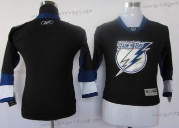 Kinder Tampa Bay Lightning Leer Trikots – Schwarz