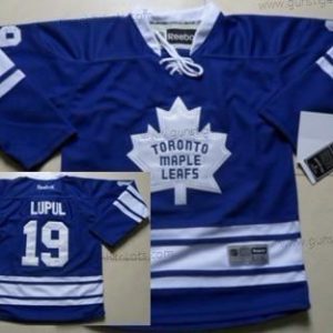 Kinder Toronto Maple Leafs #19 Joffrey Lupul Ausweichtrikot Trikots – Blau