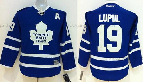 Kinder Toronto Maple Leafs #19 Joffrey Lupul Trikots – Blau