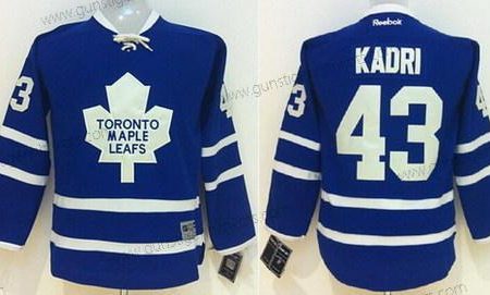 Kinder Toronto Maple Leafs #43 Nazem Kadri Trikots – Blau